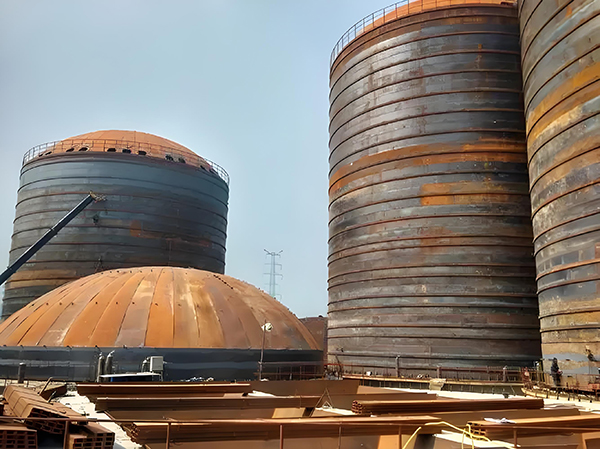 易县焦粉钢板仓